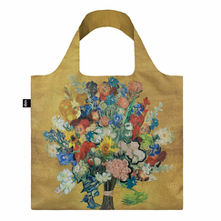 Bag Vincent van Gogh - Flowers - Gold - Loqi