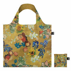 Bag Vincent van Gogh - Flowers - Gold - Loqi