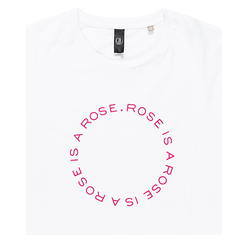 T-shirt Gertrude Stein - Rose is a rose ...