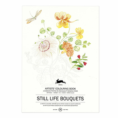 Livret de coloriage Artistes - Nature morte. Bouquets - The Pepin Press