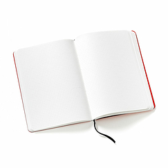 Notebook with elastic band A5 Niki de Saint Phalle - Leaping Nana