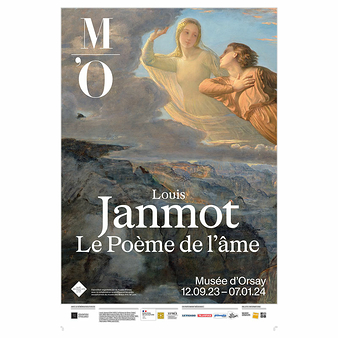 Exhibition poster - Louis Janmot The Poem of the Soul - 40x60 cm
