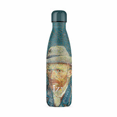 Gourde isotherme 500ml Vincent van Gogh - Autoportrait au chapeau de feutre gris