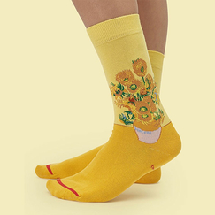 Socks Vincent van Gogh - Sunflowers