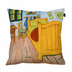 Housse de coussin Vincent van Gogh - La chambre de Van Gogh à Arles - 40x40cm