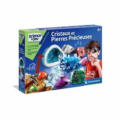 Coffret Laboratoire Cristaux et pierres précieuses