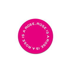 Badge Rose is a rose Gertrude Stein