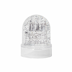 Mini boule à neige Notre-Dame de Paris Argentée