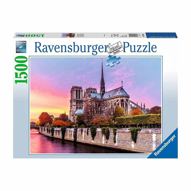 Puzzle 1500 pieces Notre-Dame de Paris - Ravensburger