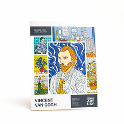 Coloring book Vincent van Gogh