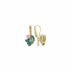 Boucles d'oreilles dormeuses Nymphéas - Les Néréides X musée d'Orsay
