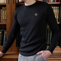 Black sweater Napoleon - Maison Broussaud