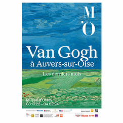 Affiche de l'exposition - Van Gogh à Auvers-sur-Oise. Les derniers mois - 40x60 cm