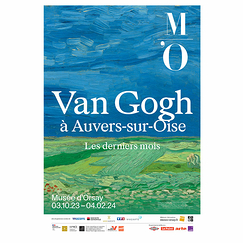 Exhibition poster - Van Gogh in Auvers-sur-Oise. The Final Months - 40x60 cm