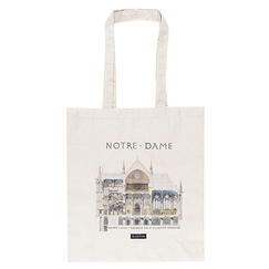 Sac Notre-Dame de Paris - Coupe longitudinale de la sacristie projetée