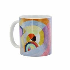 Mug Robert Delaunay - Paris. The woman and the Tower