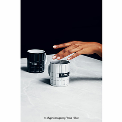 Mug Calepinage Louvre Philippe Apeloig - Blanc