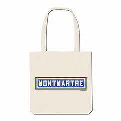 Tote Bag Printed Montmartre - Ecru