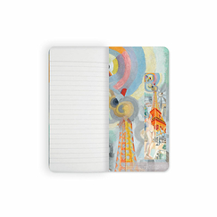 Cahier Robert Delaunay - La Ville de Paris. La femme et la tour, 1925