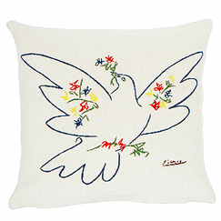 Housse de coussin Pablo Picasso - Colombe Festival 45x45cm