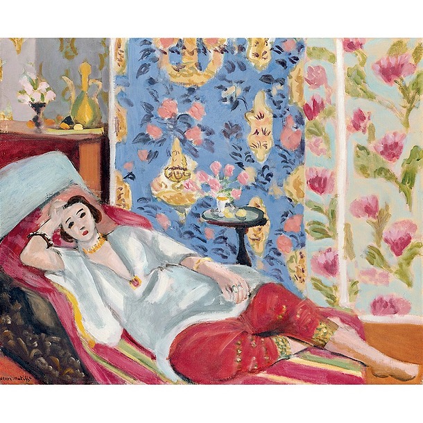 Odalisque à la culotte rouge Poster