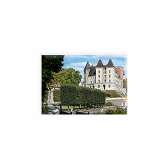 Magnet - Vue du château de Pau depuis le parc (façade Ouest)