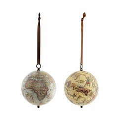 2 Mini-globes Terre/Ciel