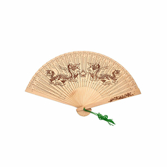 Chinese Hand Fan - Dragons