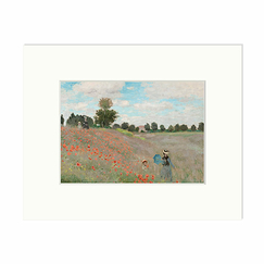 Reproduction sous Marie-Louise Claude Monet - Coquelicots, 1873