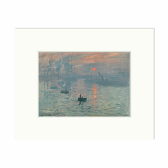 Reproduction under Marie-Louise Claude Monet - Sunrise, 1872