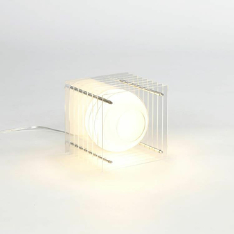 Lampe Lop Carré Transparent - BẰNG