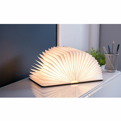 Smart Book Light (Natural Wood) - Gingko Design