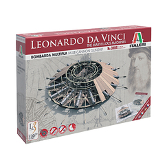 Leonardo da Vinci multi-cannon gunship Model Kit