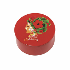 Round tin box Lotus - Gangzaï