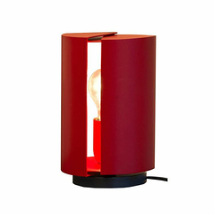 Lampe pivotante à poser - Charlotte Perriand - Nemo Lighting - Rouge carmin