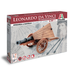 Leonardo da Vinci Spingarde with mantel Model Kit