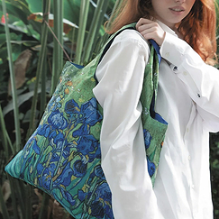 Recycled Bag Vincent van Gogh - Irises