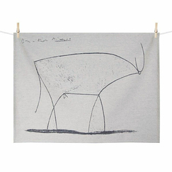 Teatowel Pablo Picasso - Bull