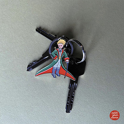 Porte-clés Le Petit Prince en tenue de gala