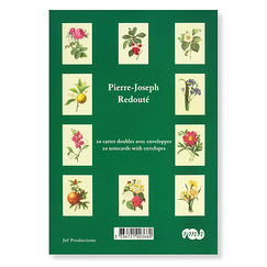 10 Cartes doubles et enveloppes Pierre-Joseph Redouté