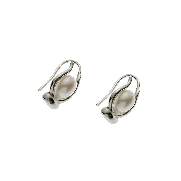 Lyre and pearl Earrings