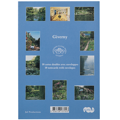 Set of 10 Notecards & Envelopes Giverny