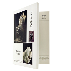 10 Cartes doubles & enveloppes - Auguste Rodin