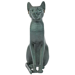 Goddess Bastet as a cat - Bronze