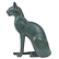 Chatte de la déesse Bastet - Bronze