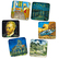 6 Cork coasters Vincent Van Gogh
