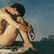 Poster Jeune homme nu assis au bord de  la mer by Flandrin