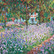 Poster The Garden in Giverny by Claude Monet
