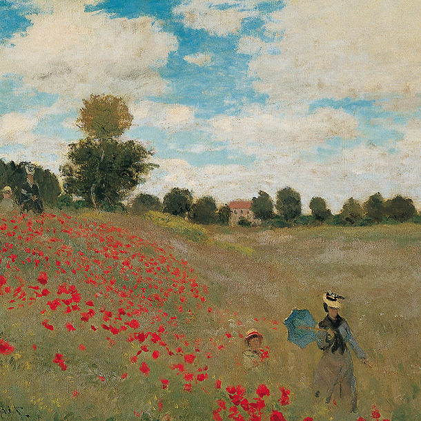 Poster The Poppies by Claude Monet | Boutiques de MusÃ©es