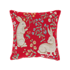 Coussin Lapin - Rouge